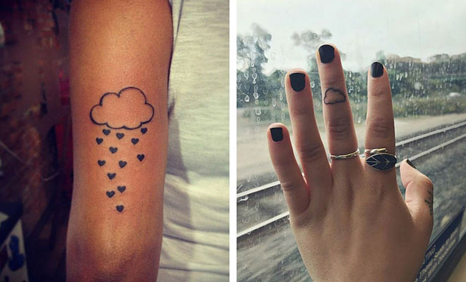 Cloud Tattoo Ideas and Designs