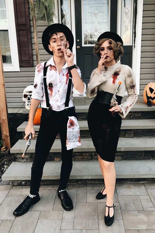 Bonnie and Clyde Couples Costume