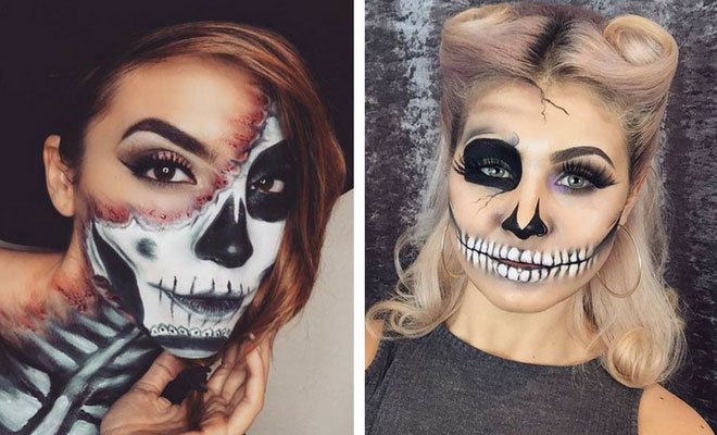 Cool Skeleton Makeup Ideas
