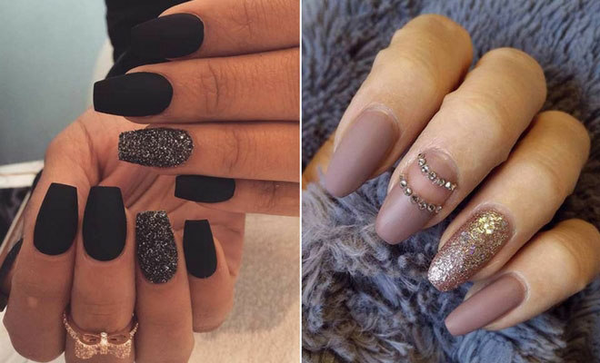 Cool Matte Nail Designs to Copy in 2019