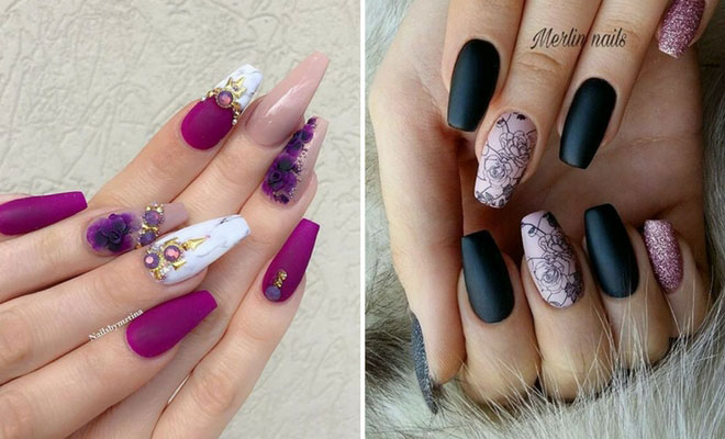 Gorgeous Floral Nail Designs for Spring