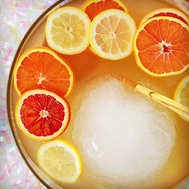 Citrus Punch for Girly and Delicious Summer Cocktails 