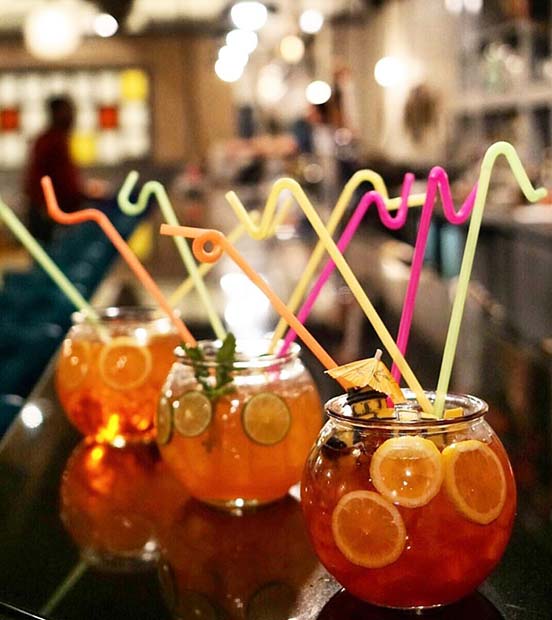 Multi Fishbowl Cocktails for Summer Cocktails for a Crowd 