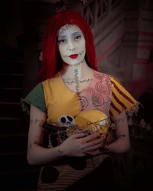 Nightmare Before Christmas Sally Costume for Halloween Costume Ideas for Teens