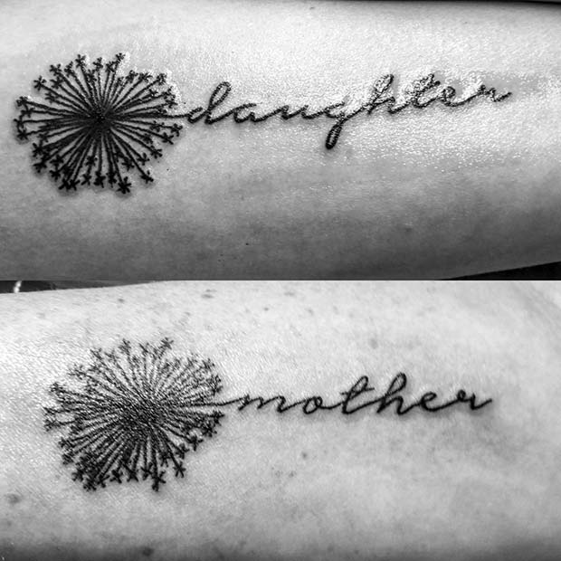 Mother Daughter Tattoos for Popular Mother Daughter Tattoos