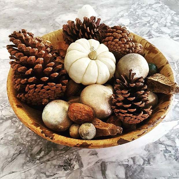 Fall Decorative Bowl for Fall Home Decor Ideas