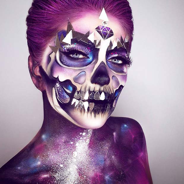 Unique Universe Inspired Makeup for Mind-Blowing Halloween Makeup Looks