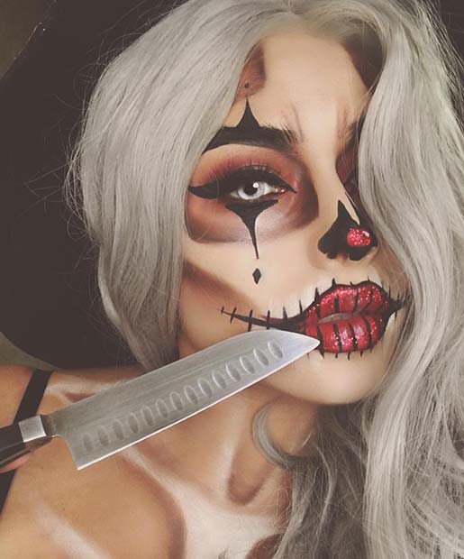 Halloween Clown for Best Halloween Makeup Ideas