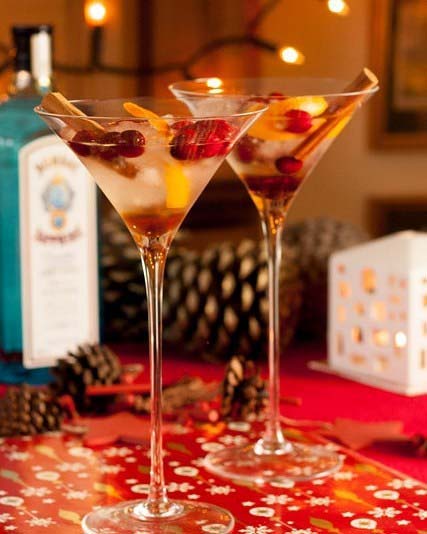 Christmas Gin Martini