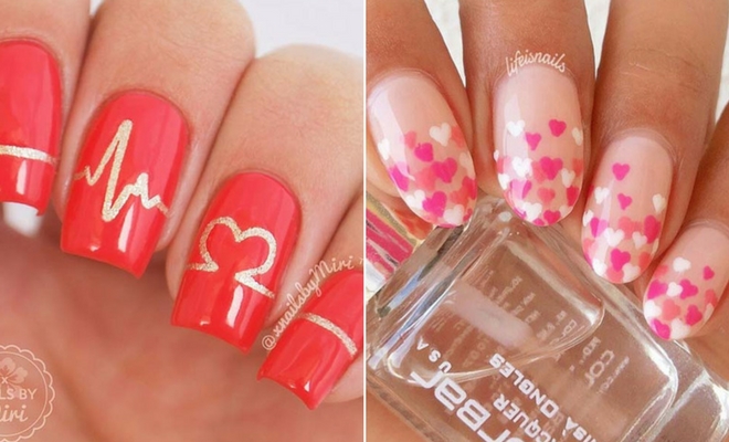 Valentine's Day Nails