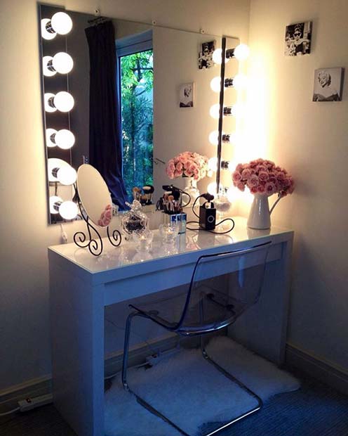 Dressing Room Glamour Vanity Table