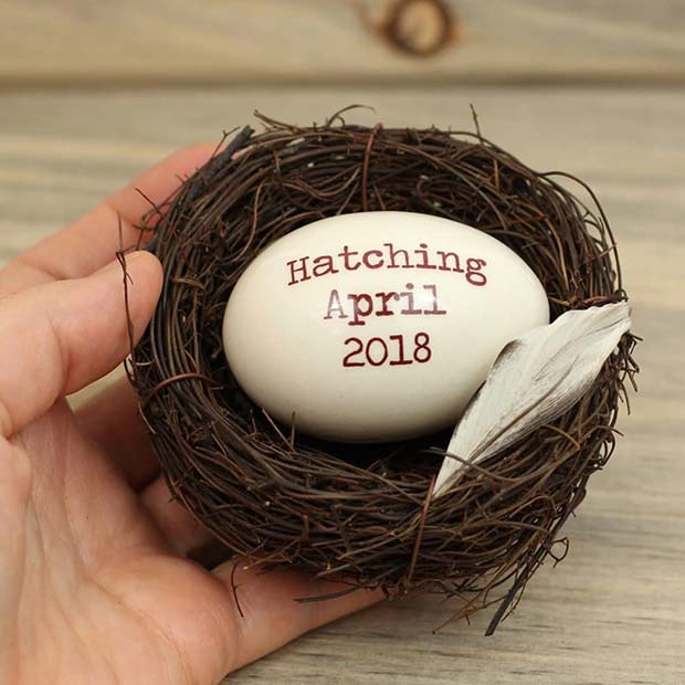 Due Date Easter Egg Idea