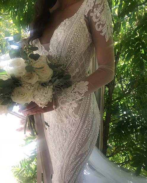 Wedding Dress with Stunning Detail