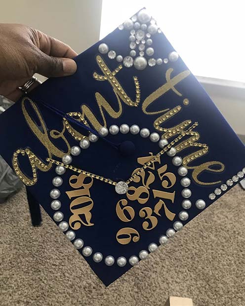 Personalized DIY Graduation Cap Idea