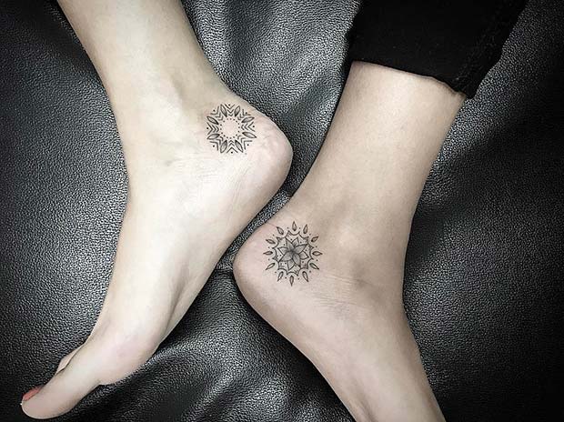 Matching Foot Tattoos 