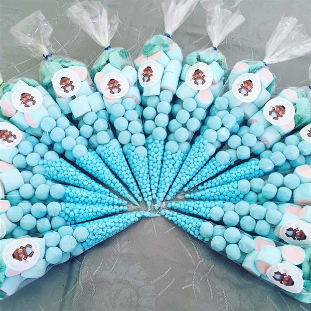 Baby Shower Candy Favor Idea
