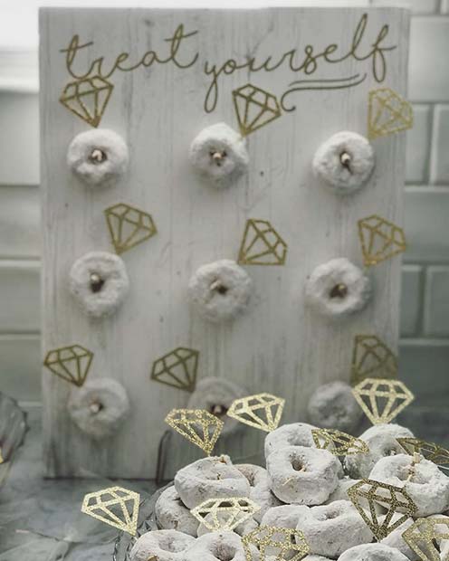 Engagement Ring Doughnuts 