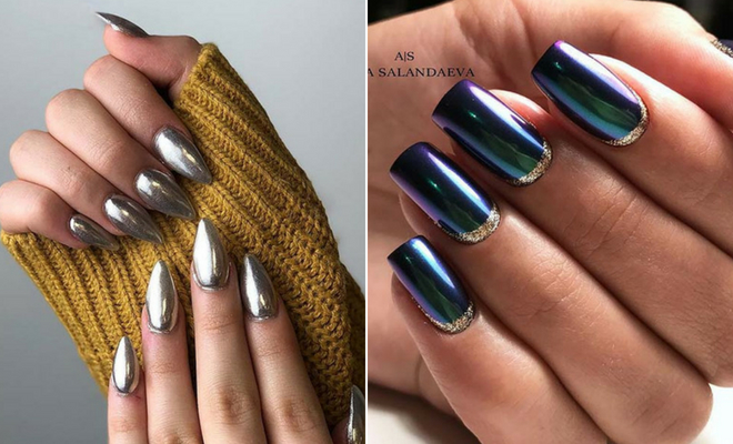 Cool Ways to Rock Chrome Nails