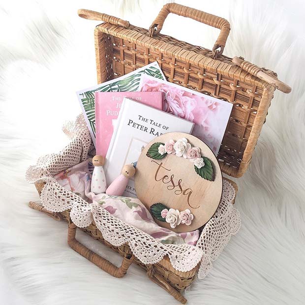 DIY Book Gift Basket