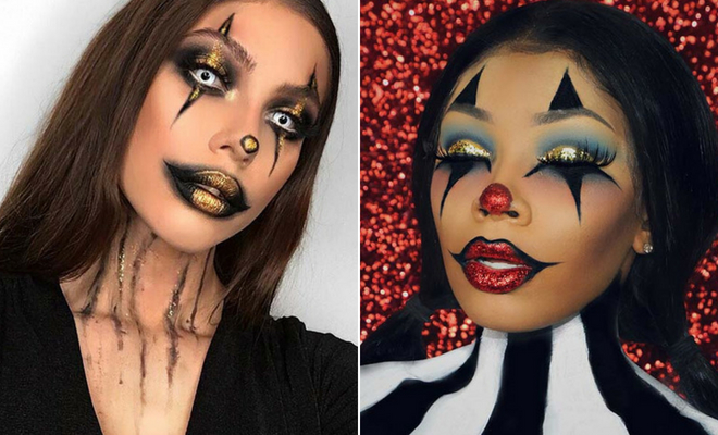 Trendy Clown Makeup Ideas for Halloween