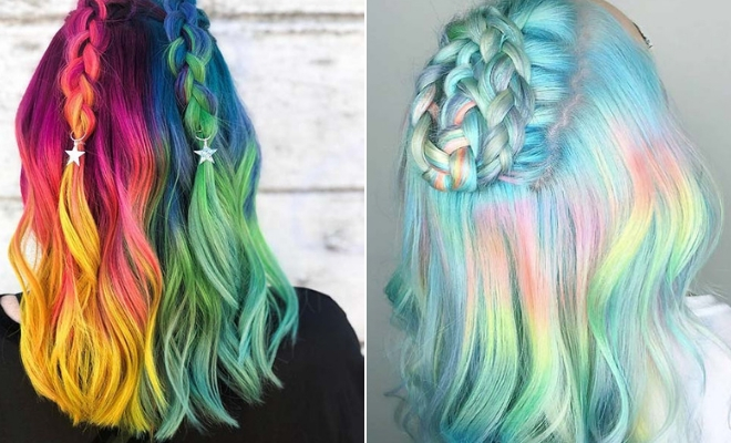 Unicorn Hair Color Ideas We're Obsessed With