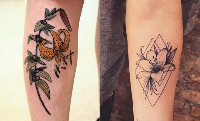 Lilies Flower Tattoo Sleeve | TikTok