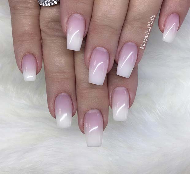 Chic French Ombre Nails
