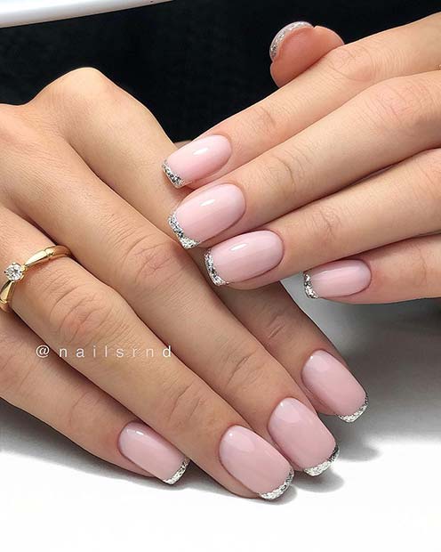 Elegant French Manicure Nail Design