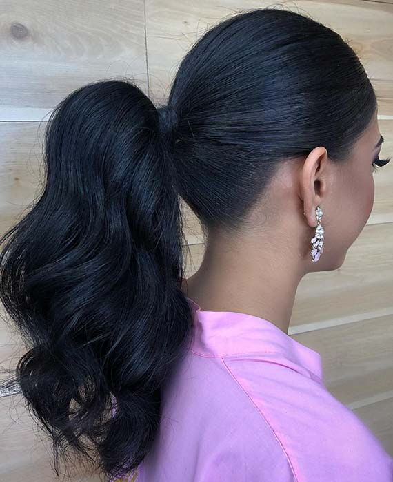 Simple and Stylish Ponytail for Brides or Bridesmaids 