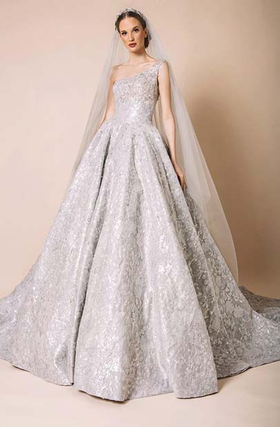 Silver Princess Bridal Gown