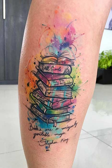 Stephen King Quote Tattoo