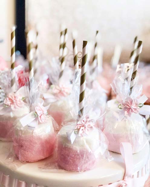 Cute Cake Pops for a Baby Shower