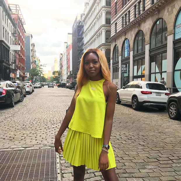 Yellow Neon Outfit Idea for Summer
