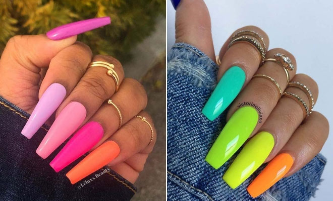 Colorful Nails that Scream Summer