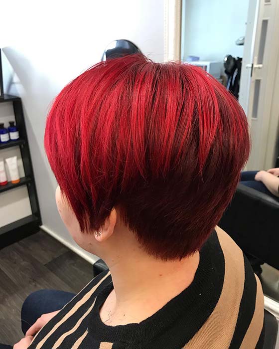 Stylish Short Red Hair Idea