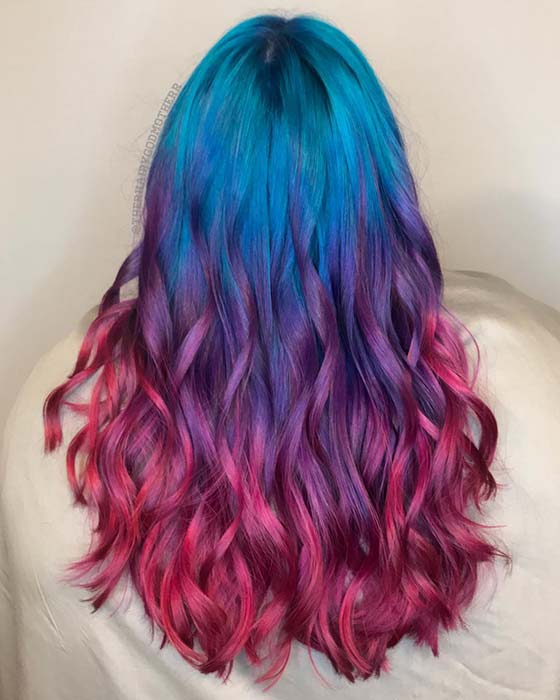 Jewel Rainbow Hair