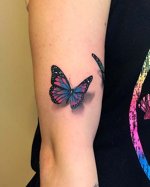 Vibrant Butterfly Design