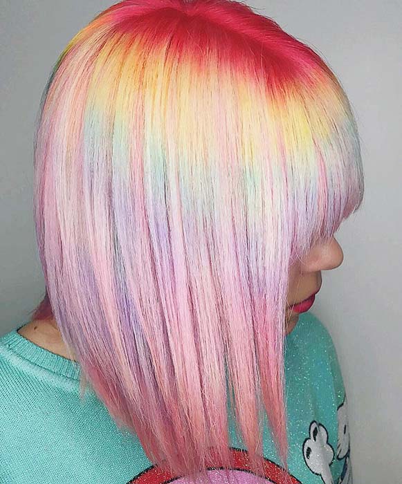 Vibrant Roots and Pastel Colors