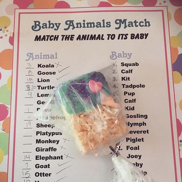 Baby Animals Match