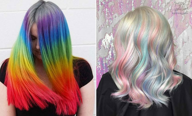 Rainbow Hair Ideas