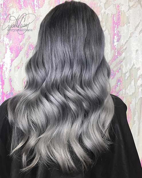 Black to Grey Hair