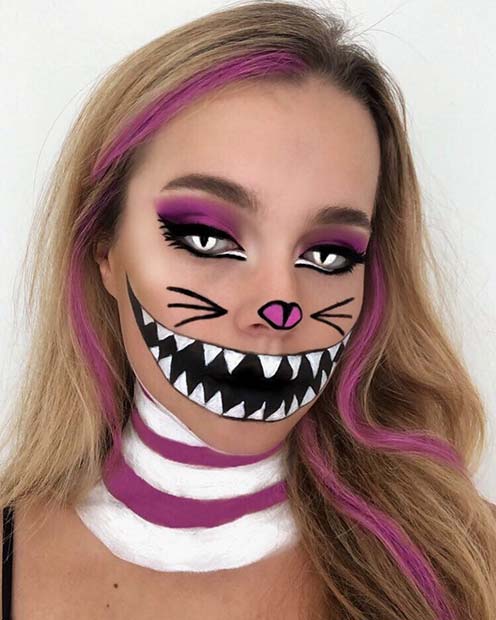Cheshire Cat Makeup Idea
