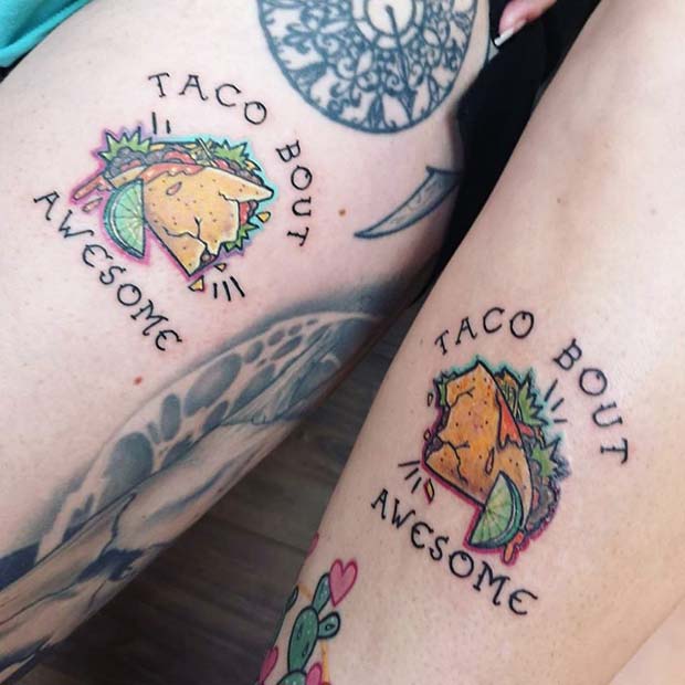 Funny Taco Tattoos