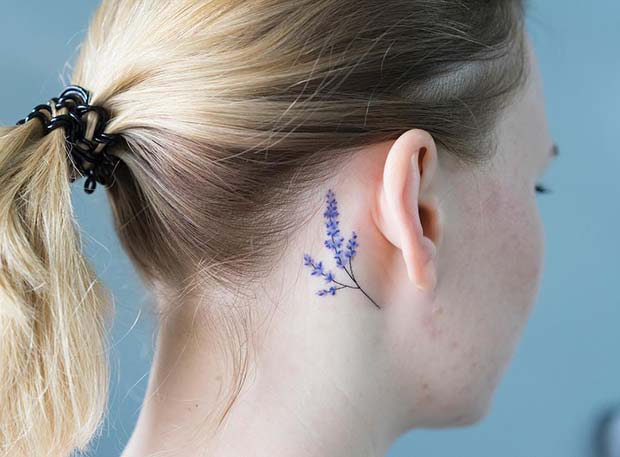 Lavender Tattoo Idea