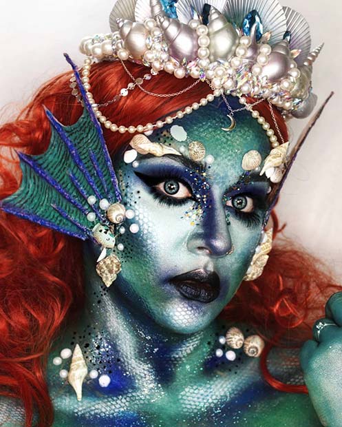 Stunning Mermaid Costume Idea