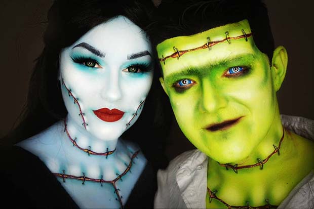 Couples Frankenstein Costume