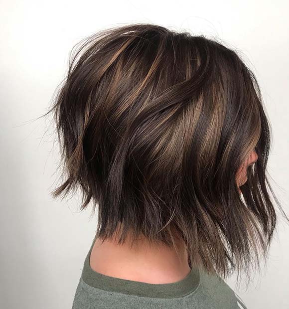Short Cut with Subtle Highlights