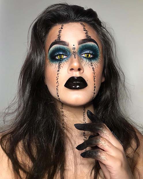 Sorceress Makeup Idea