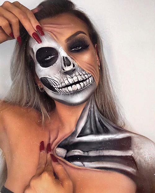 Spooky Illusion Makeup