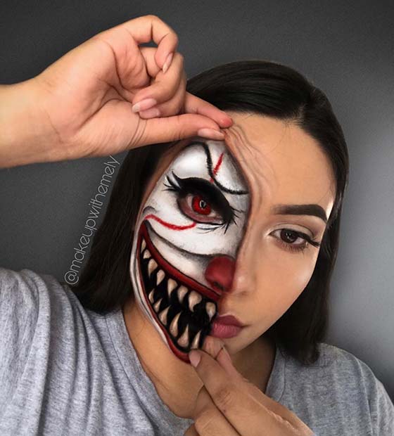 Frightening Illusion Makeup